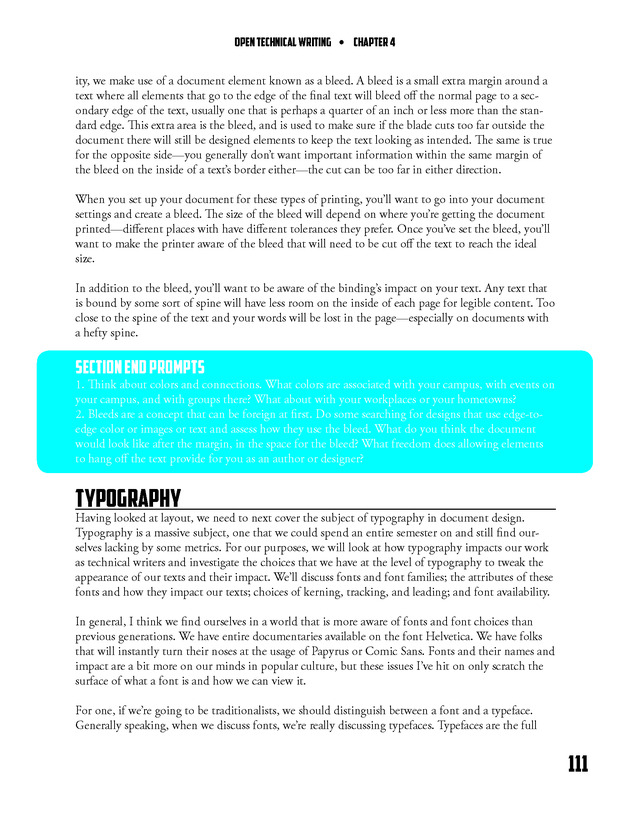 Open Technical Writing - New Page